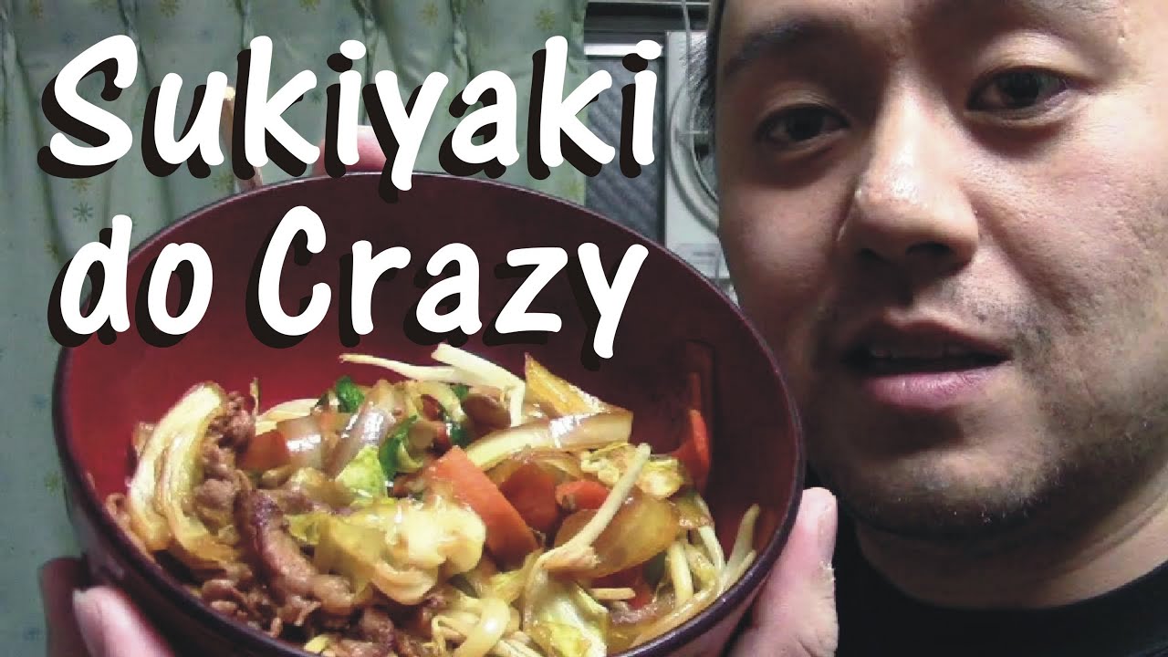 Culinária do CrazyJapanTV! Como fazer um Sukiyaki