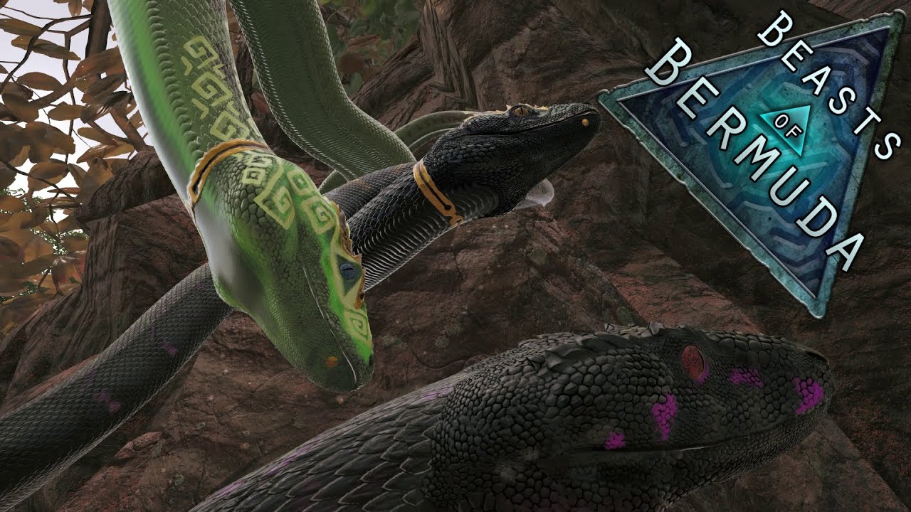Terrestrial Palaeophis (Beasts of Bermuda)