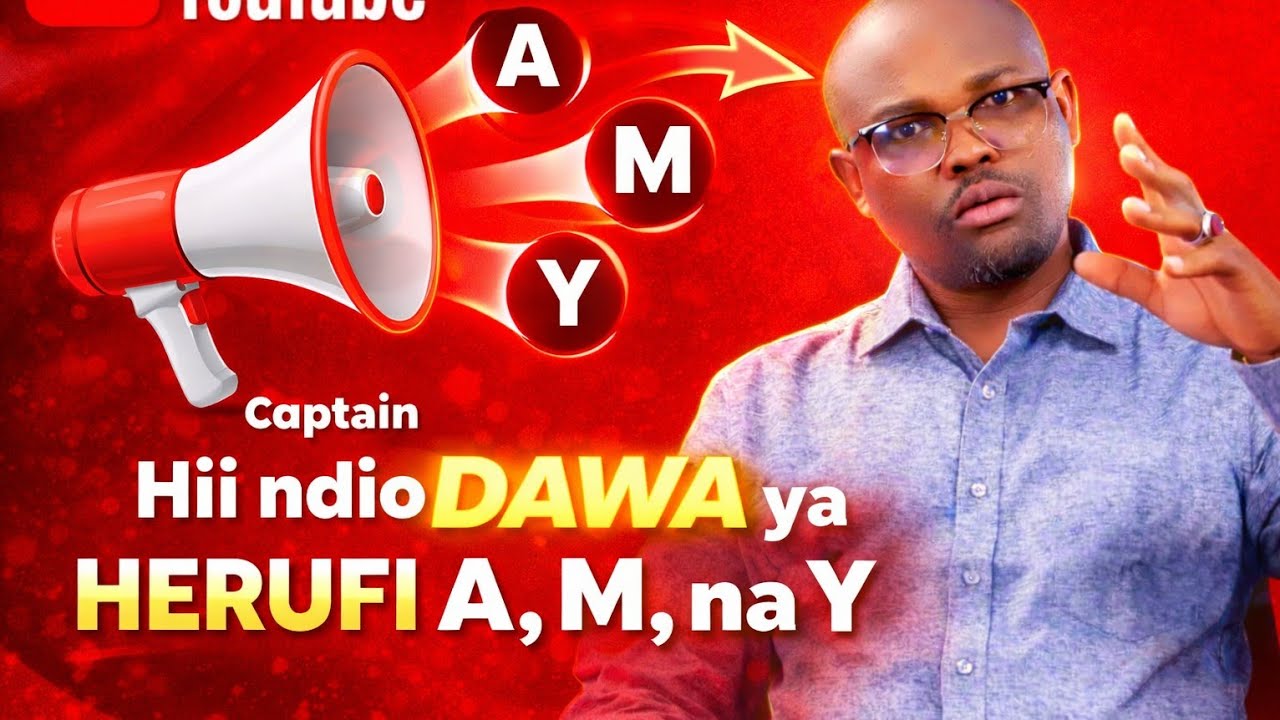 HERUFI A,M na Y  ONDOA SHIDA KWA DAWA HII.