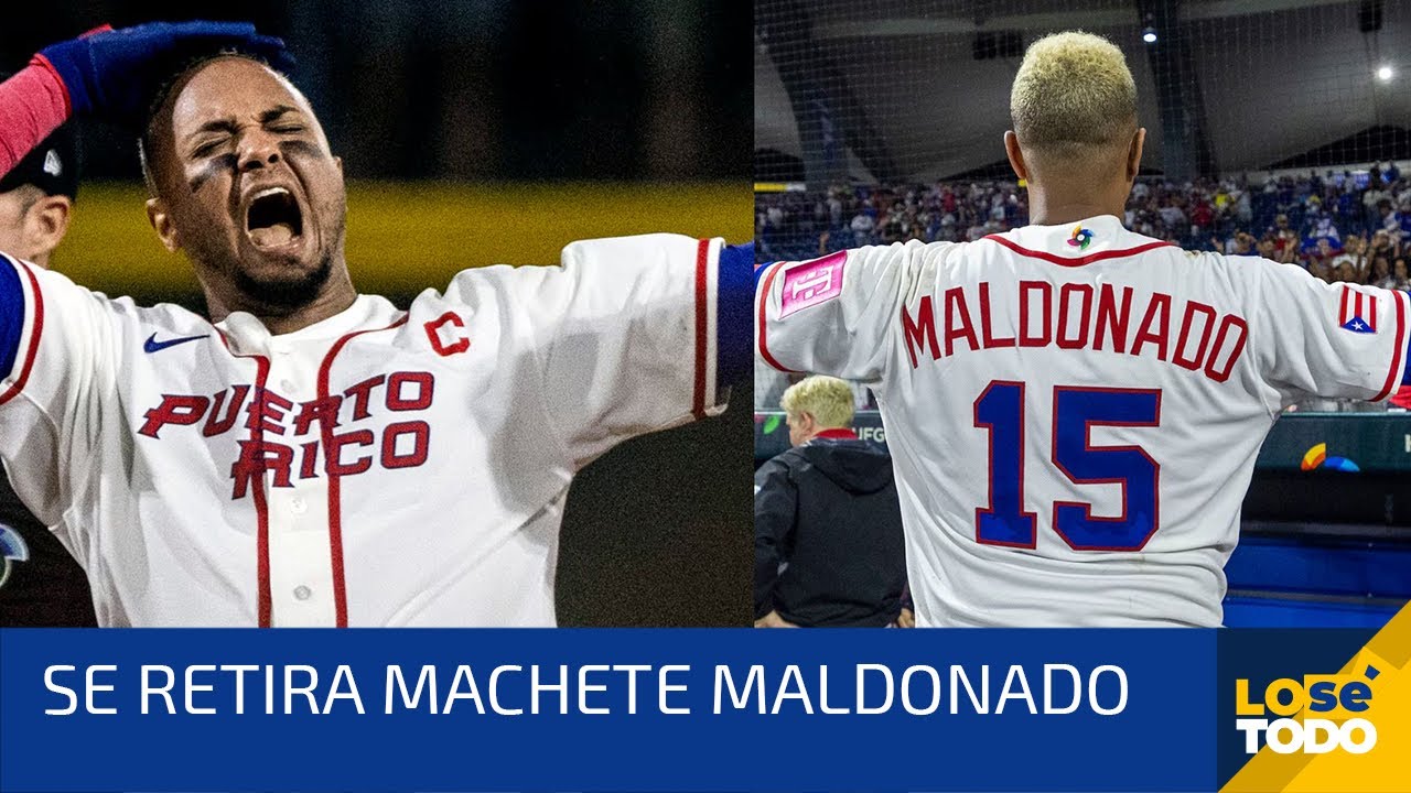 DE NIÑO SOÑABA SER PELOTERO: ASÍ FUE EL ÚLTIMO JUEGO DE MACHETE MALDONADO EN PUERTO RICO