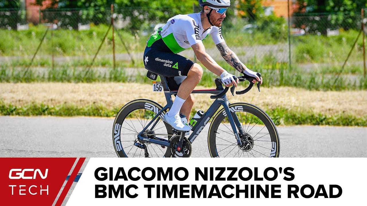 Giacomo Nizzolo's BMC Timemachine Road 01 Disc | Team Dimension Data Pro Bike