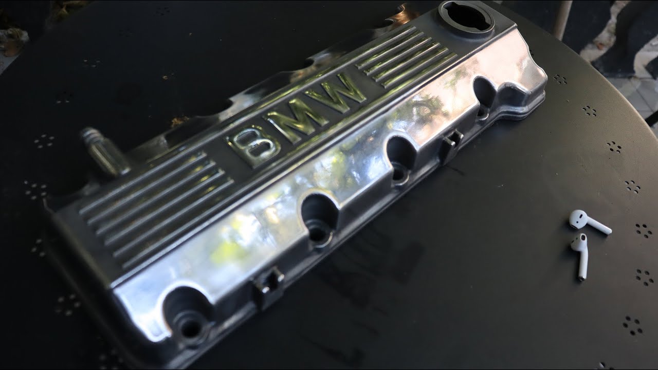Engine removal and Rocker Cover polishing -  e36 m43b16 engine rebuild - Project Penafiel part 3