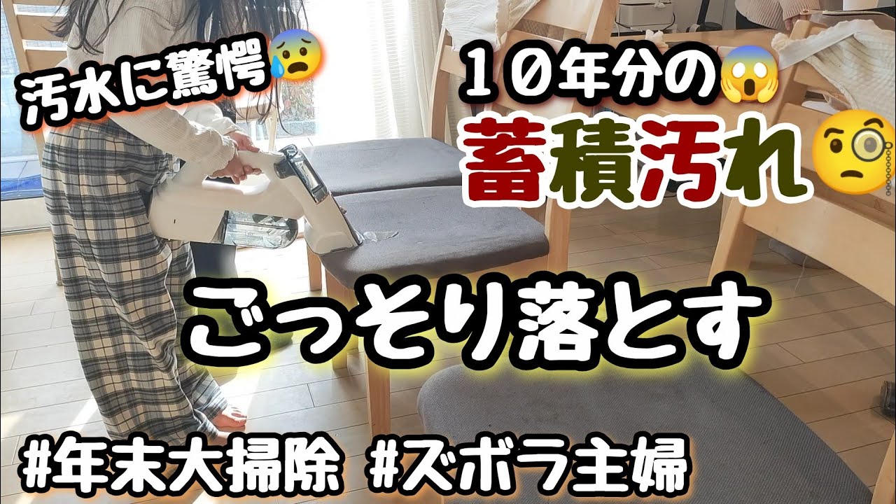 【本気掃除】年末大掃除/蓄積汚れ/ピュアエックス/丸洗い/ズボラ主婦/5人家族/
