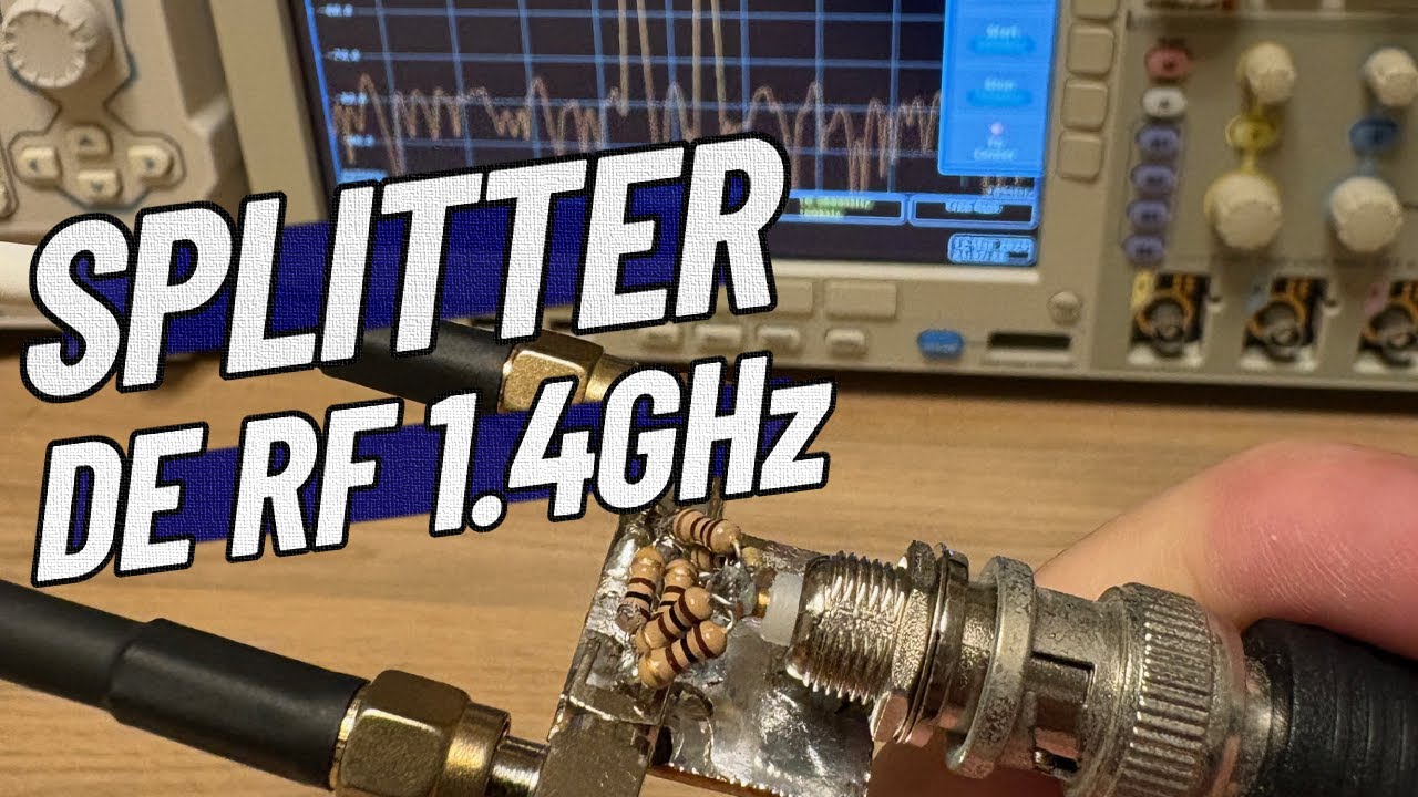 SPLITTER para Circuitos de RF: Construa o Seu!