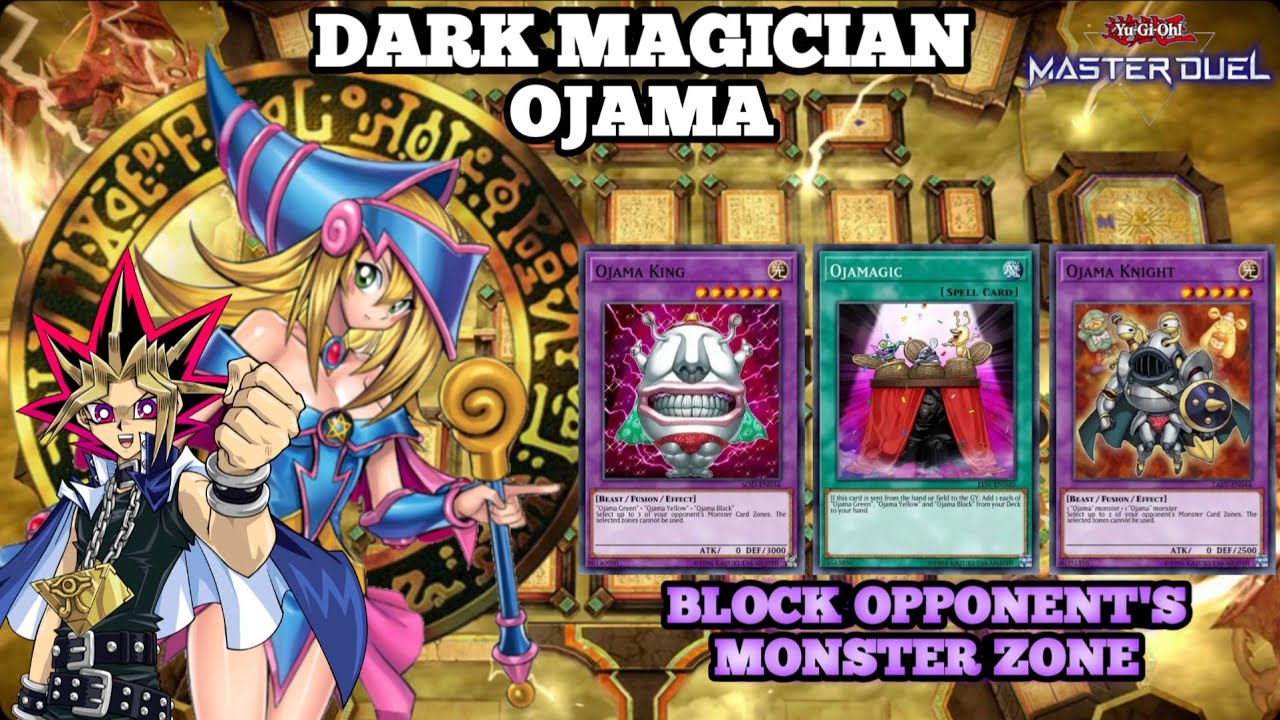 Dark Magician Ojama Deck - The most fun & crazy combo deck [Yu-Gi-Oh! Master Duel]