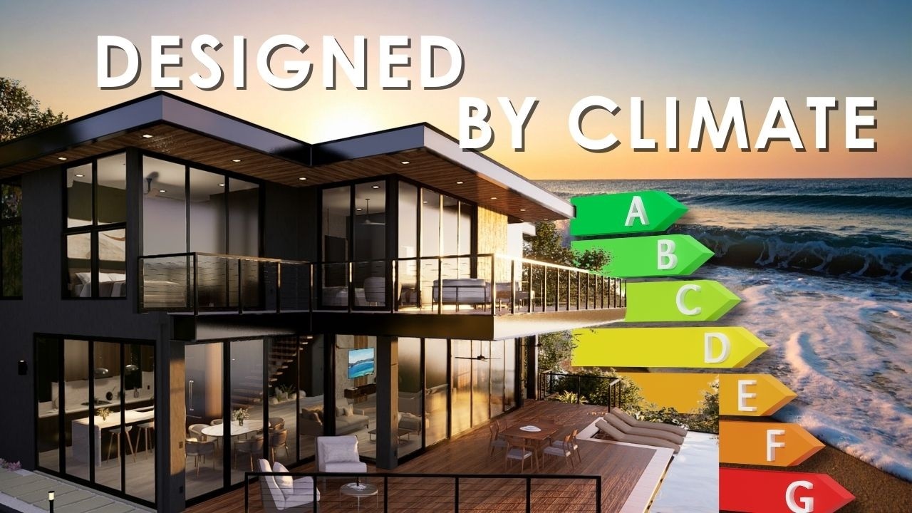 Beach House Design | Solar Analysis, Thermal Mass & Natural Ventilation