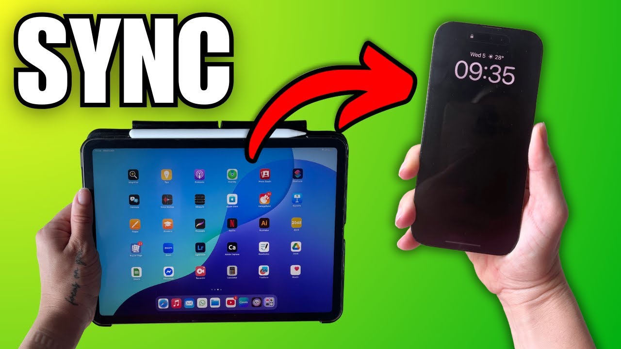 How To Sync iPad With iPhone (Photos, Emails, Messages)
