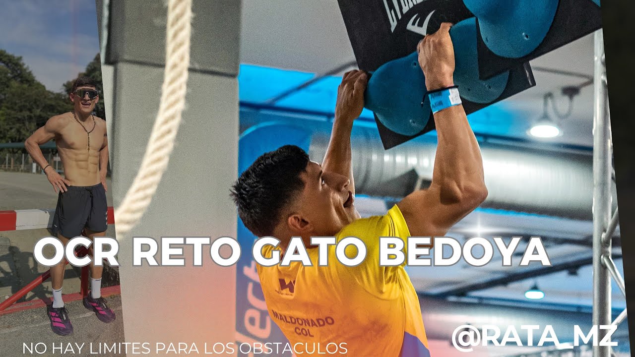 Carrera de obstáculos en expofitnes Medellín (carrera anual ) rata en gato Bedoya 