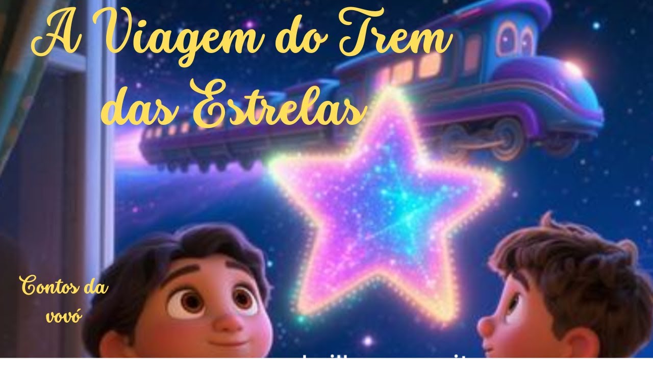 A Viagem do Trem das Estrelas #historinhas #historinhasinfantis #contos #disney #contosinfantis