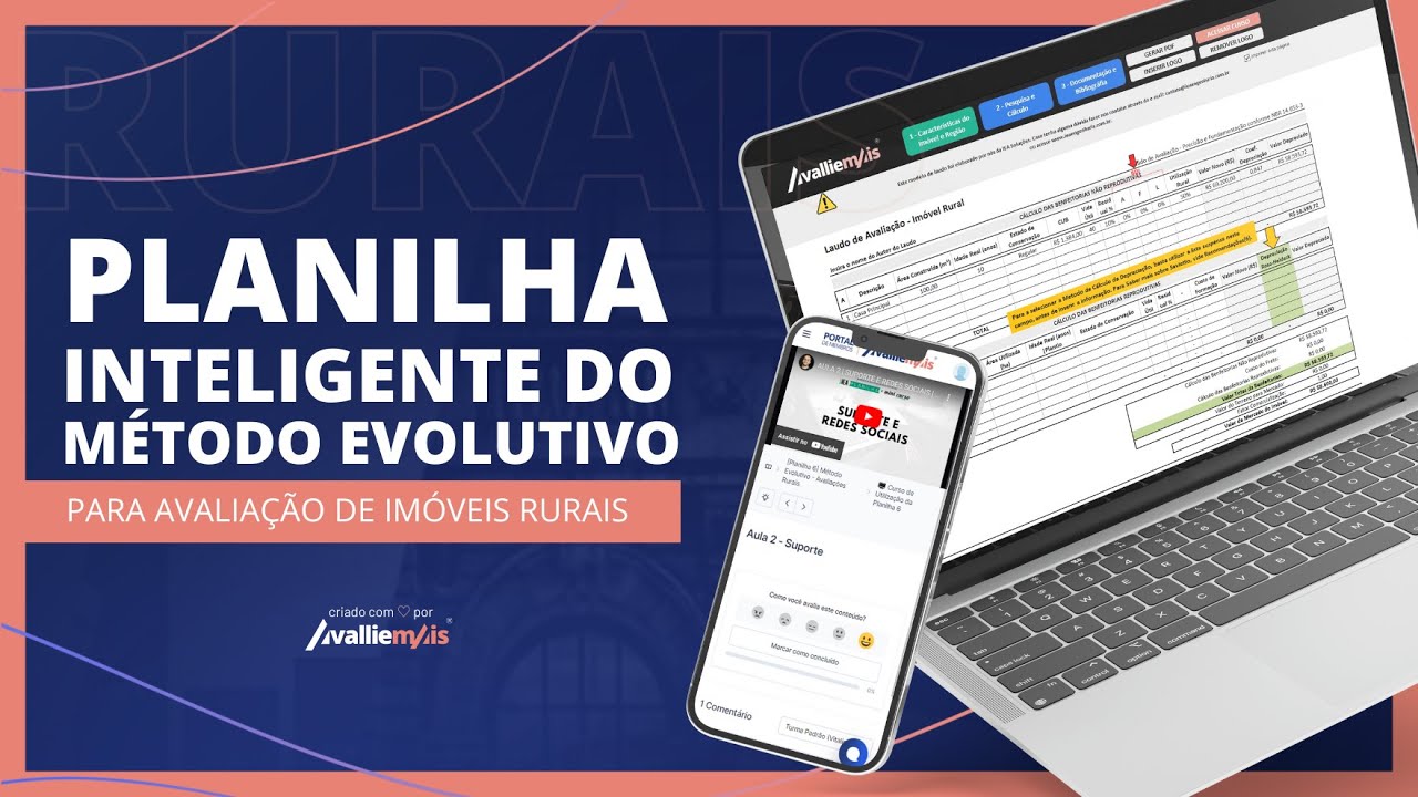 MÉTODO EVOLUTIVO RURAL: Como Usar a Tabela de Cálculo Evolutivo para Imóveis Rurais