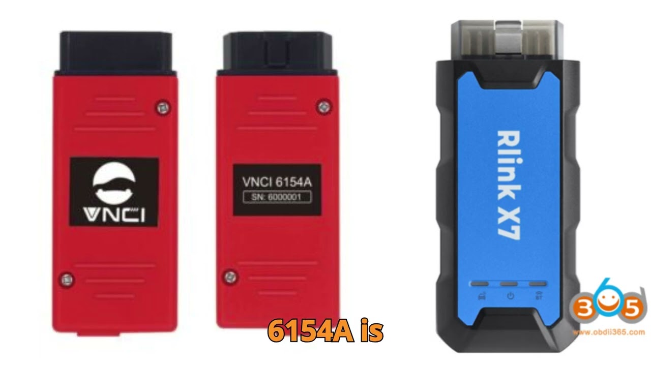VNCI 6154A против Topdon Rlink X7 — величайшая диагностическая битва VAG 2025 года!