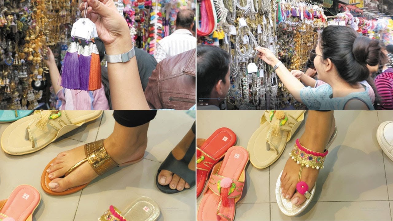 Esplanade kolkata shopping vlog#22..lots of jewelry and footwear..INDIANGIRLCHANNEL TRISHA