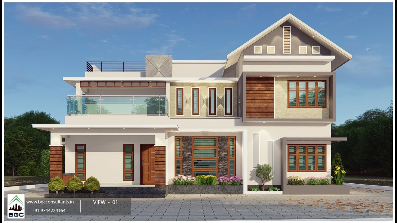 Completed Residential Project for Mr. Liju Thomas, Pathanamthitta | BGC Consultants.