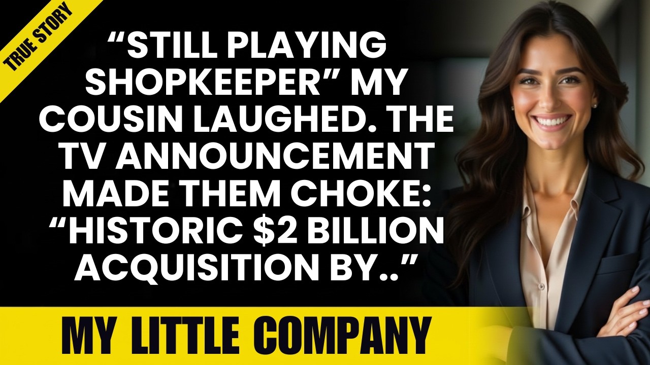 They Mocked My 'Small Shop' At The Family Reunion—Then The News Hit