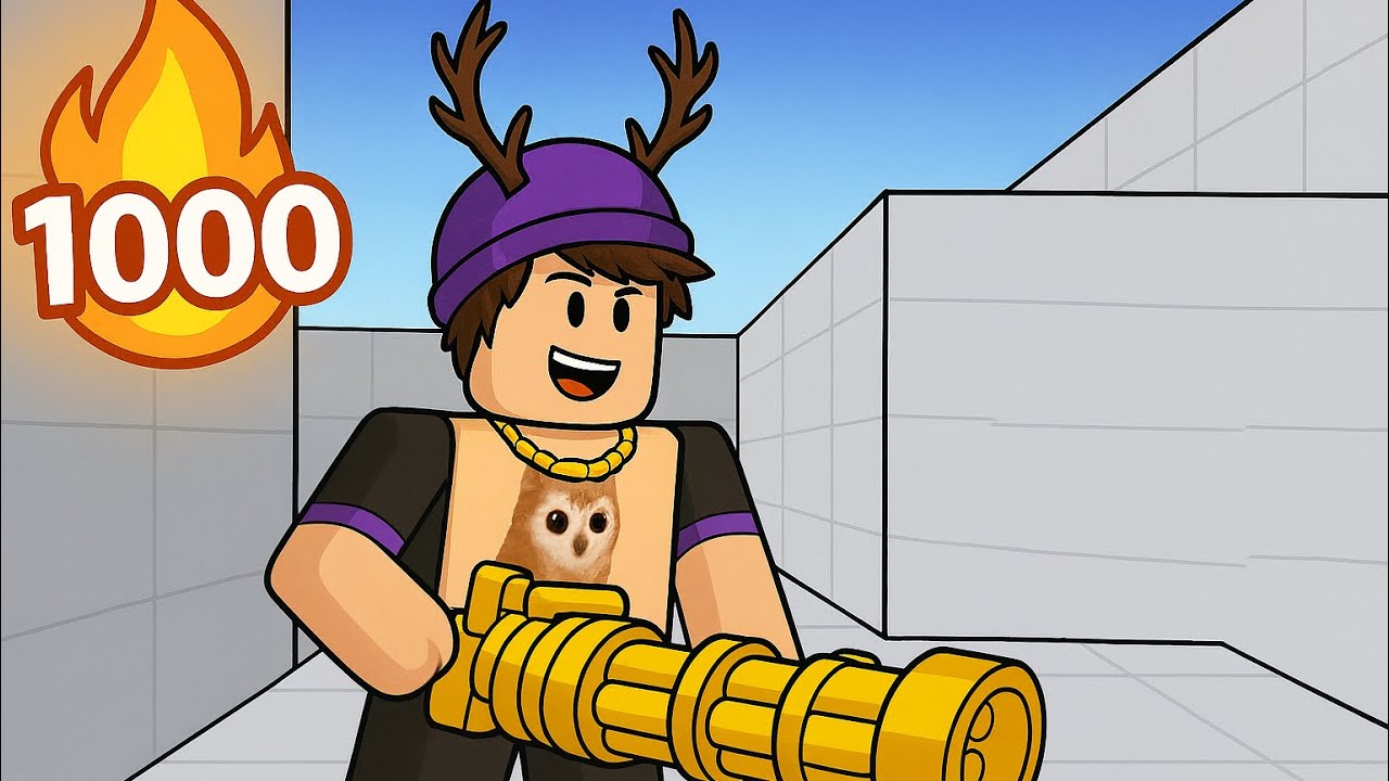 I got a 1000 win streak in Roblox rivals…