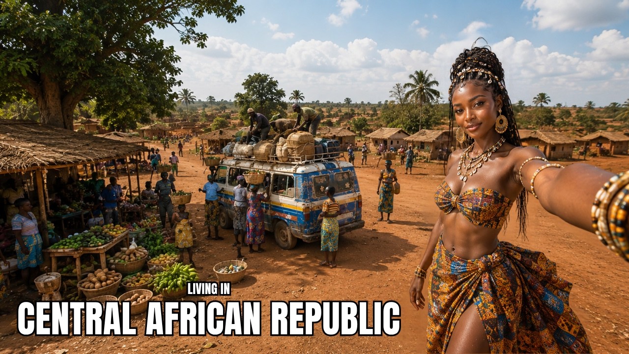 Living in Central African Republic | How People Live in the Darkest Place on Earth | 4K Travel