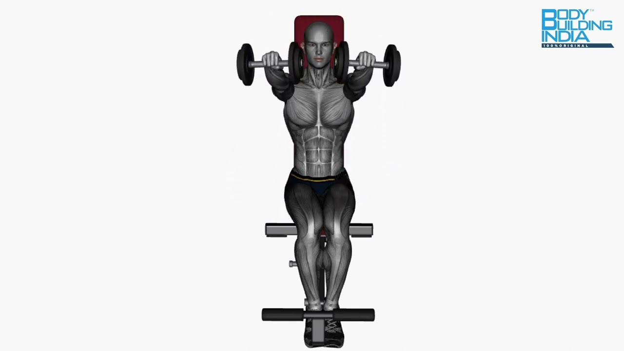 Deltoids Workout | Exercise 43 | Front Raises Dumbbell Seated | Bodybuilding India
