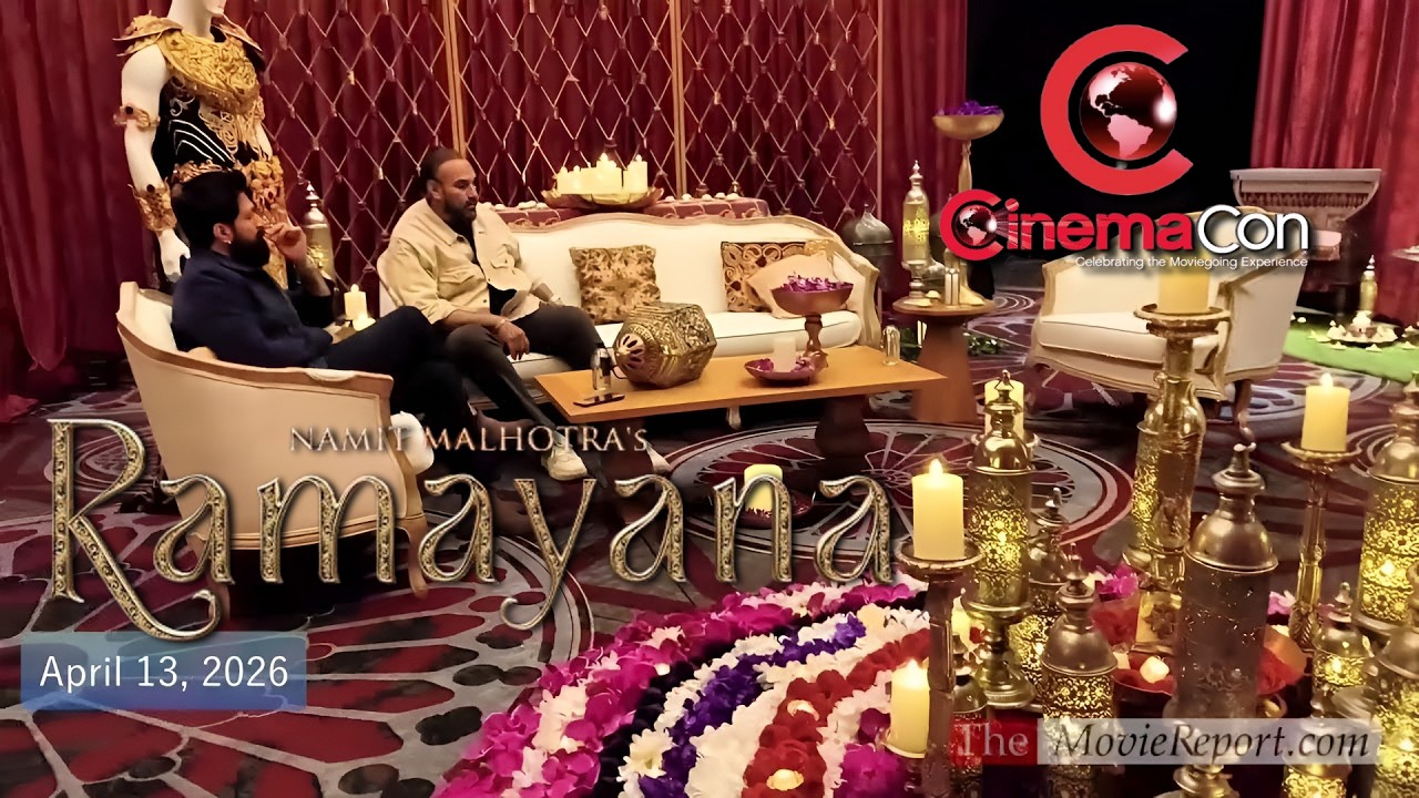 RAMAYANA movie suite displays & d&eacute;cor at CinemaCon in Las Vegas - April 13, 2025 4K