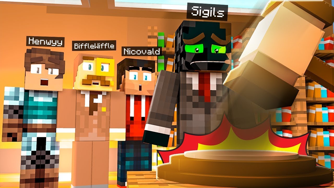 The TRIAL of a CHEATER on Camp Minecraft