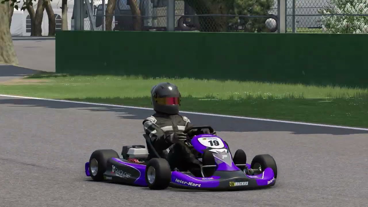 AMS 2 Hotlap challenge Imola 2001 (Kart 4S Race 2:58.059)