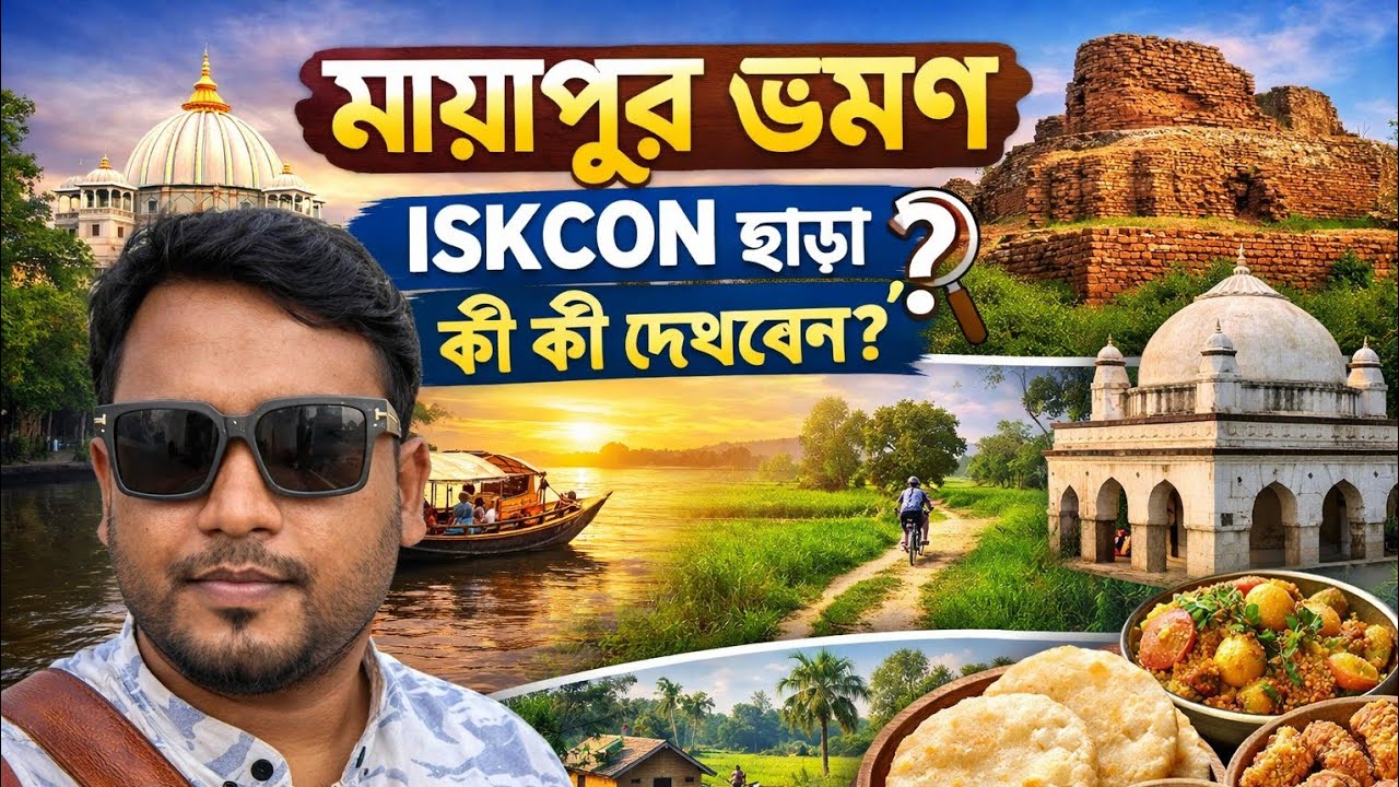 মায়াপুর ভ্রমণ | ইসকন বাদে আর কি কি দেখবেন? Mayapur Tour Guide | Mayapur Hotel | Mayapur 