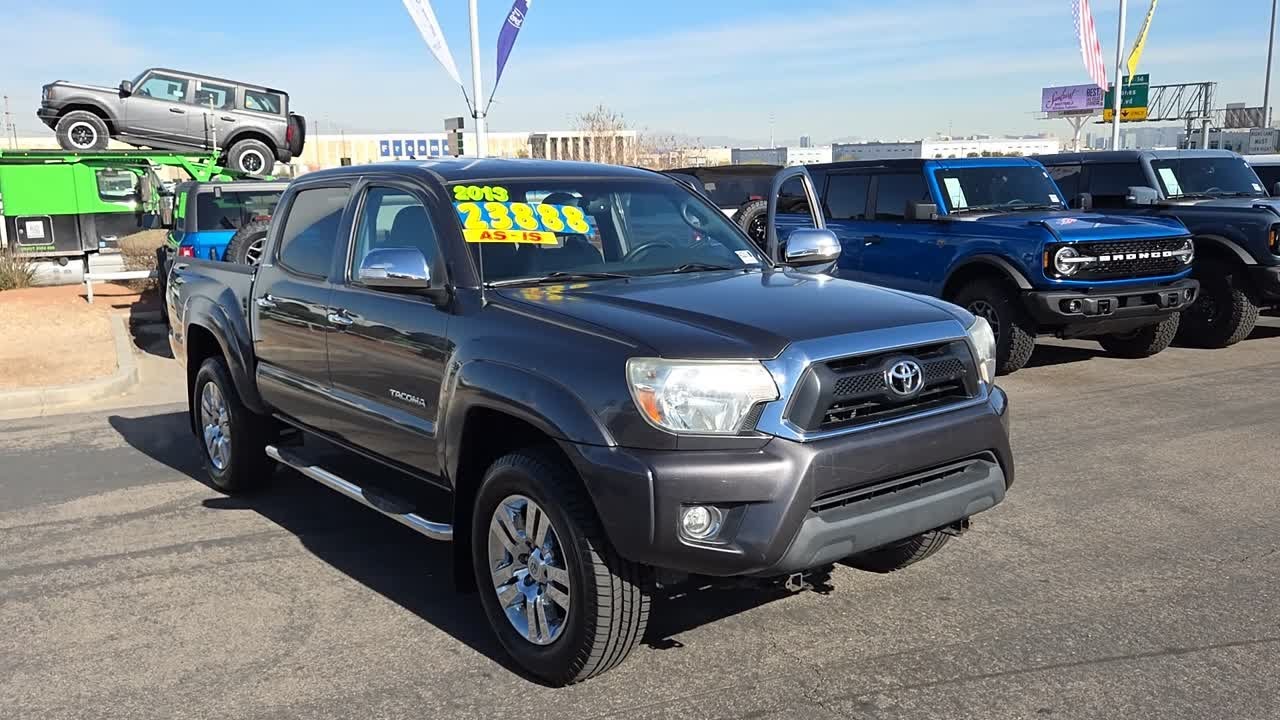 2013 TOYOTA TACOMA 4WD DOUBLE CAB V6 MT Las Vegas, Centennial Hills, Henderson, St George, King...