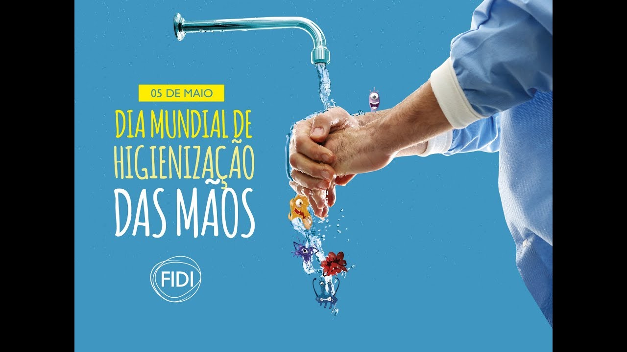 Dia mundial de higienização das mãos
