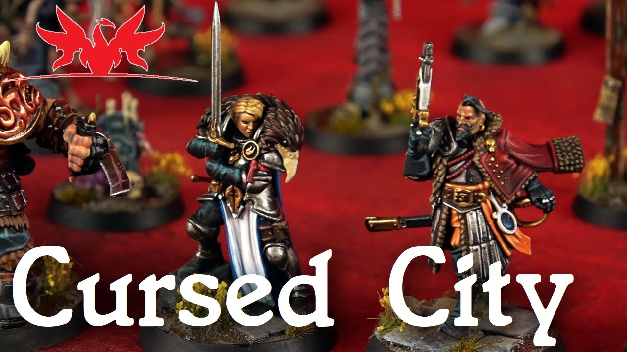 CURSED CITY WARHAMMER QUEST SHOWCASE - Phantasos Studio