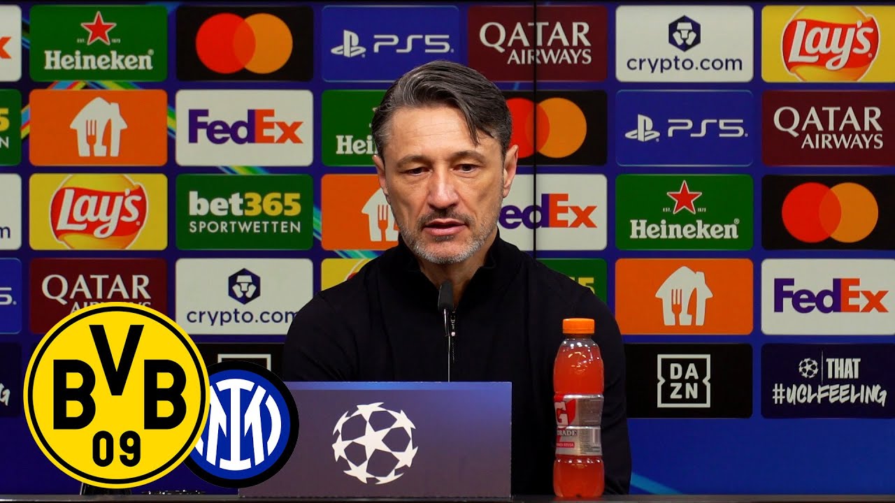 „Eigentlich ein typisches 0:0-Spiel“ | PK mit Niko Kovac | BVB – Inter Mailand 0:2