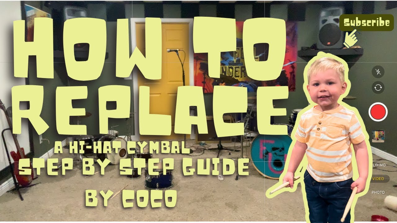 How to Replace a Cymbal (Step-by-Step Guide by Coco)
