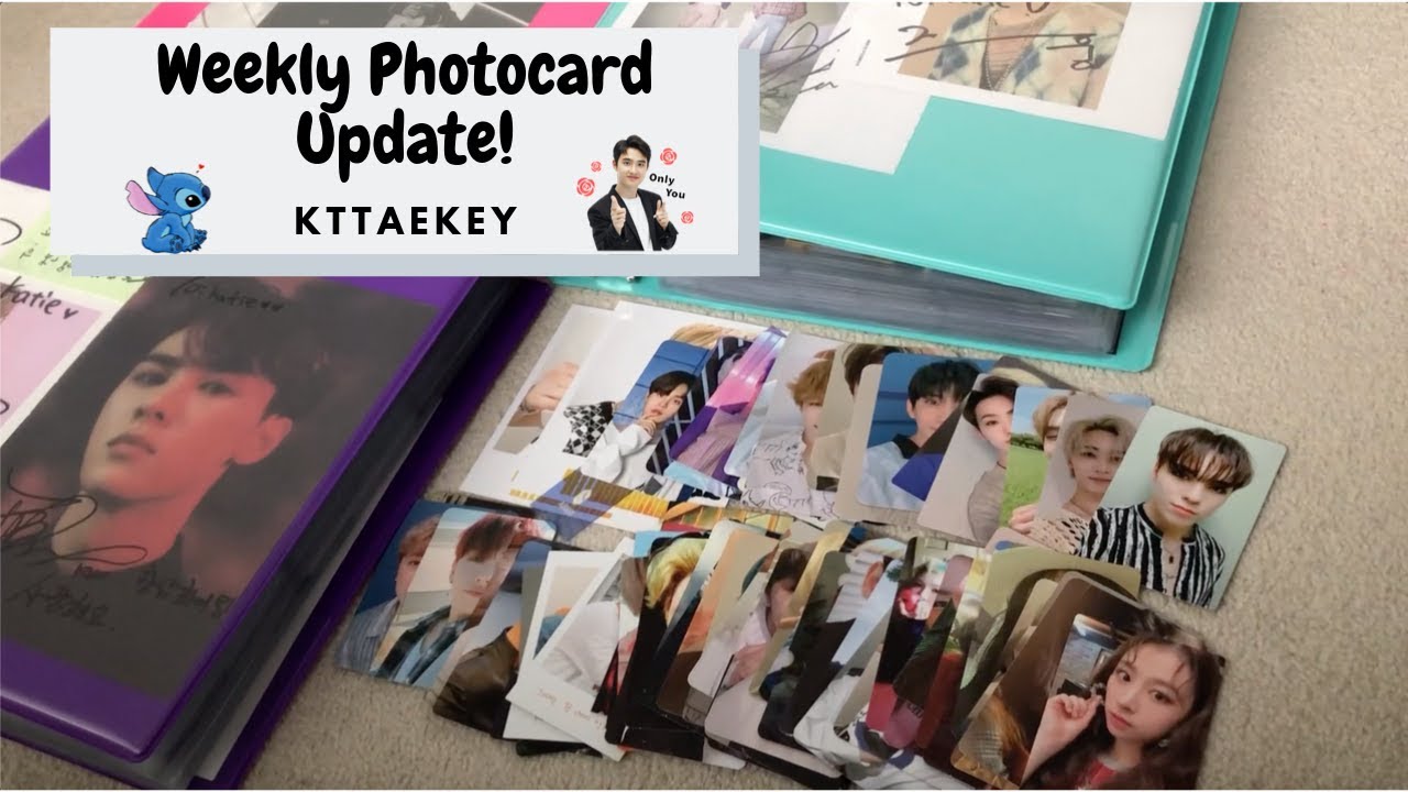 Weekly Photocard Update♡♡♡