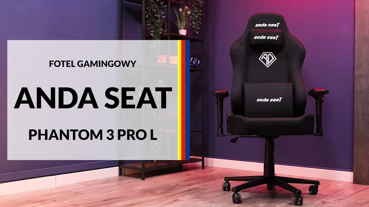 Fotel Anda Seat Phantom 3 Pro L &ndash; dane techniczne &ndash; RTV EURO AGD