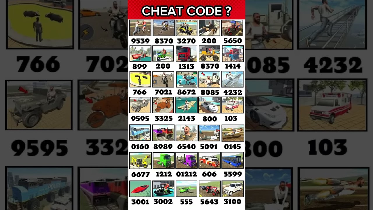 Real code 💥 Indian bike driving 3d all new cheat code update + plugin cheat code