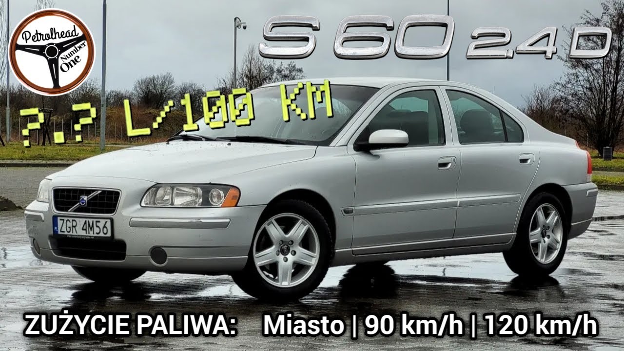 2004 Volvo S60 2.4 D (130 KM) | Test zużycia paliwa. MEGA OSZCZĘDNY W&Oacute;Z!