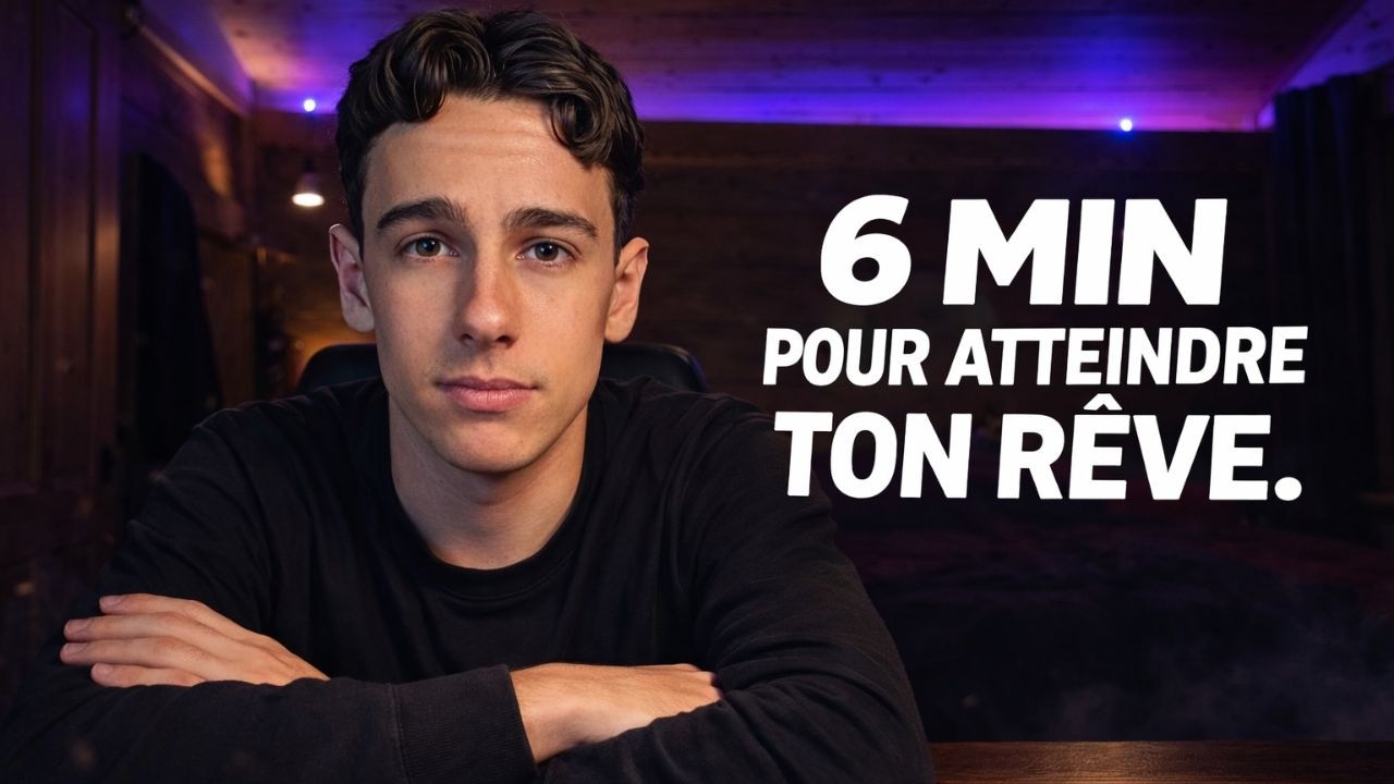 Donne-toi 6 minutes pour te rapprocher de ton RÊVE
