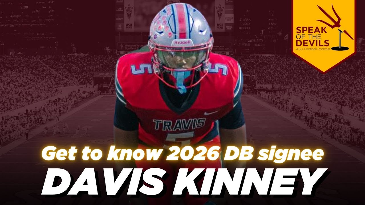 Get to know new ASU safety Davis Kinney | Speak of the Devils Podcast