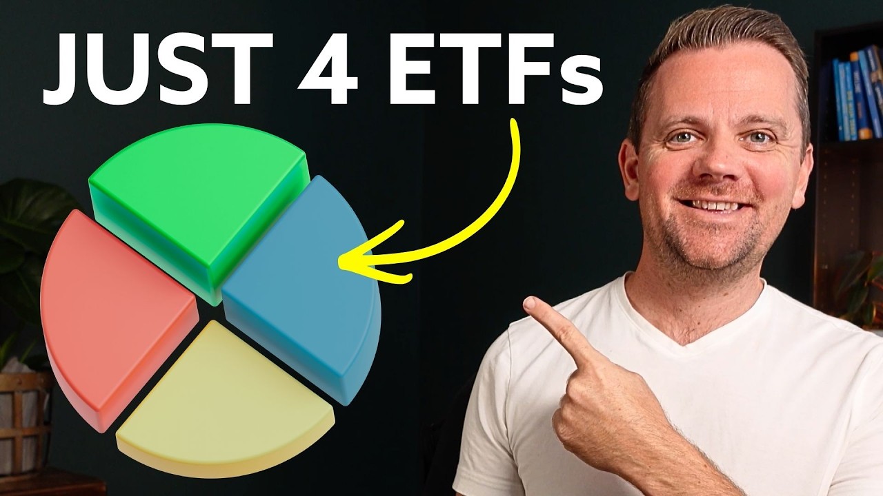 Лучший портфель из 4 ETF для достижения финансовой независимости (ОБГОНИ S&P 500!)