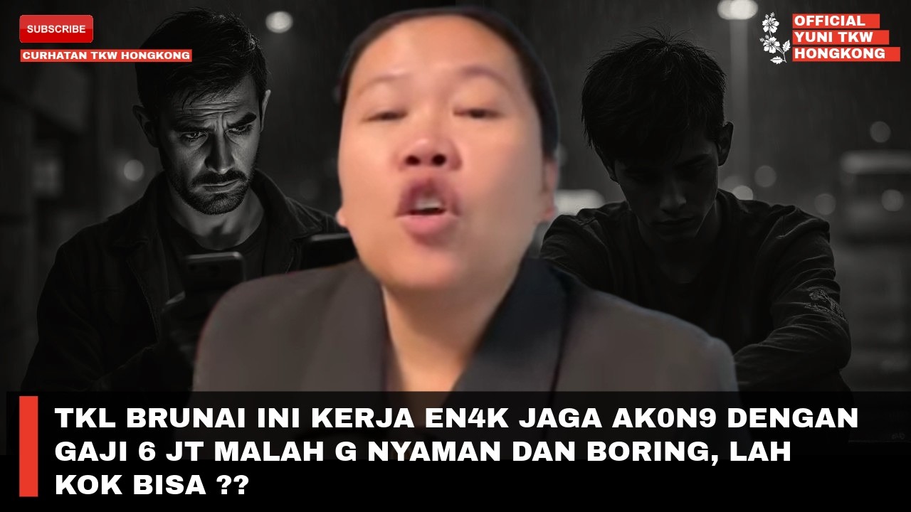 TKL BRUNAI INI KERJA EN4K JAGA AK0N9 DENGAN GAJI 6 JT MALAH G NYAMAN DAN BORING, LAH KOK BISA ??