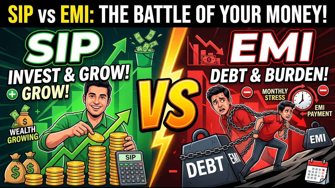 🏠💰 SIP vs EMI: The Financial Decision That Could Change Your Future!