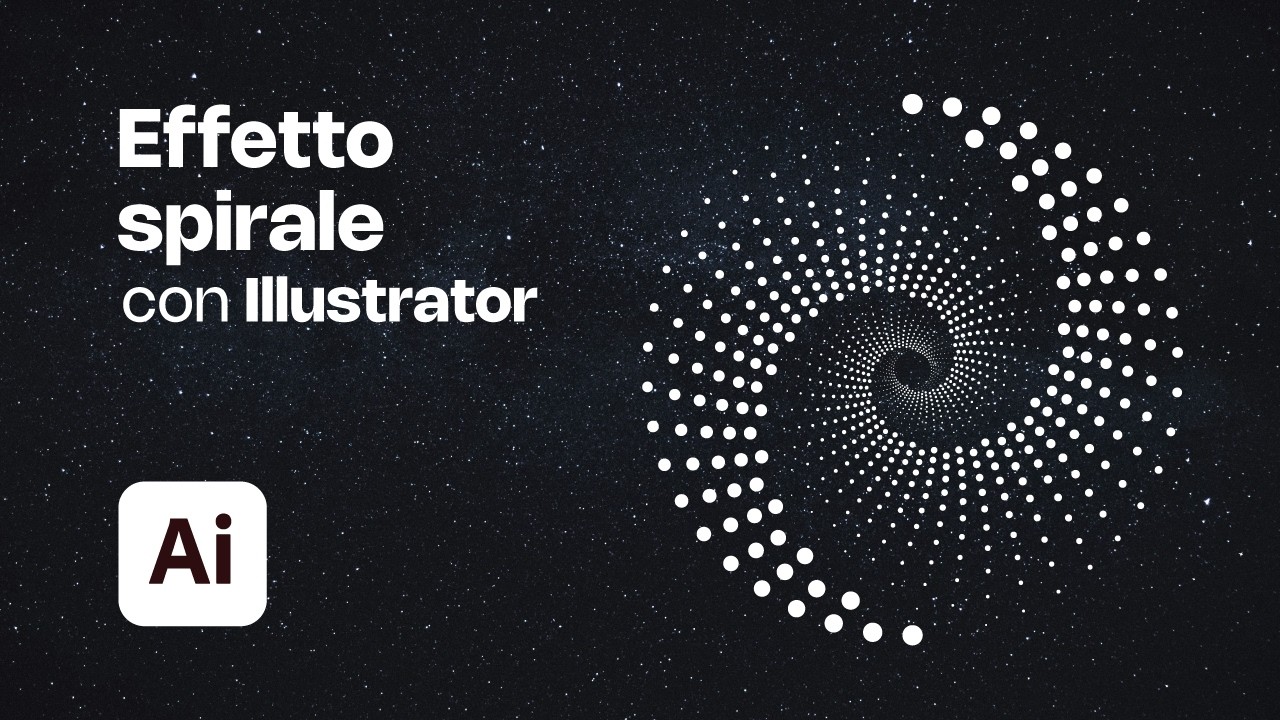 Effetto Spirale Infinita con Illustrator: Tutorial completo