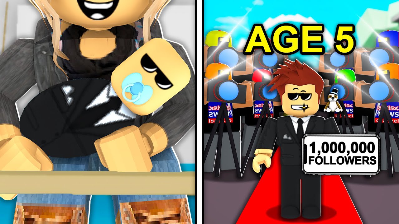 CHILD Born As SUPERSTAR.. (Roblox)
