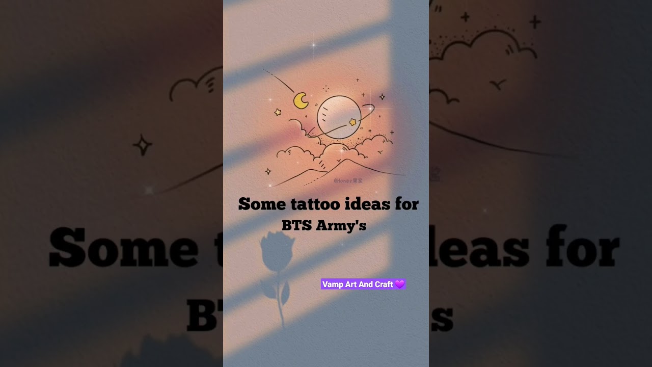 Bts Tattoos Ideas 💜 /sho 