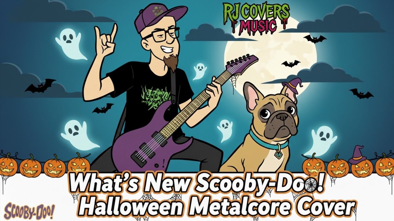What’s New Scooby-Doo! (Halloween Metalcore Cover 2025 | RJ Covers Music Ft. Scooby)