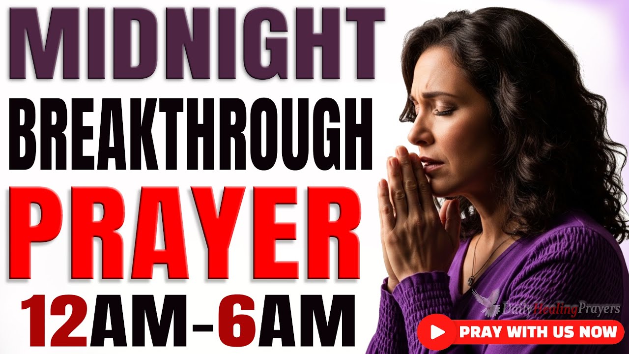 HOW TO PRAY AT MIDNIGHT AND 3AM-6AM FOR A BREAKTHROUGH IN YOUR LIFE (Powerful Morning Prayer)