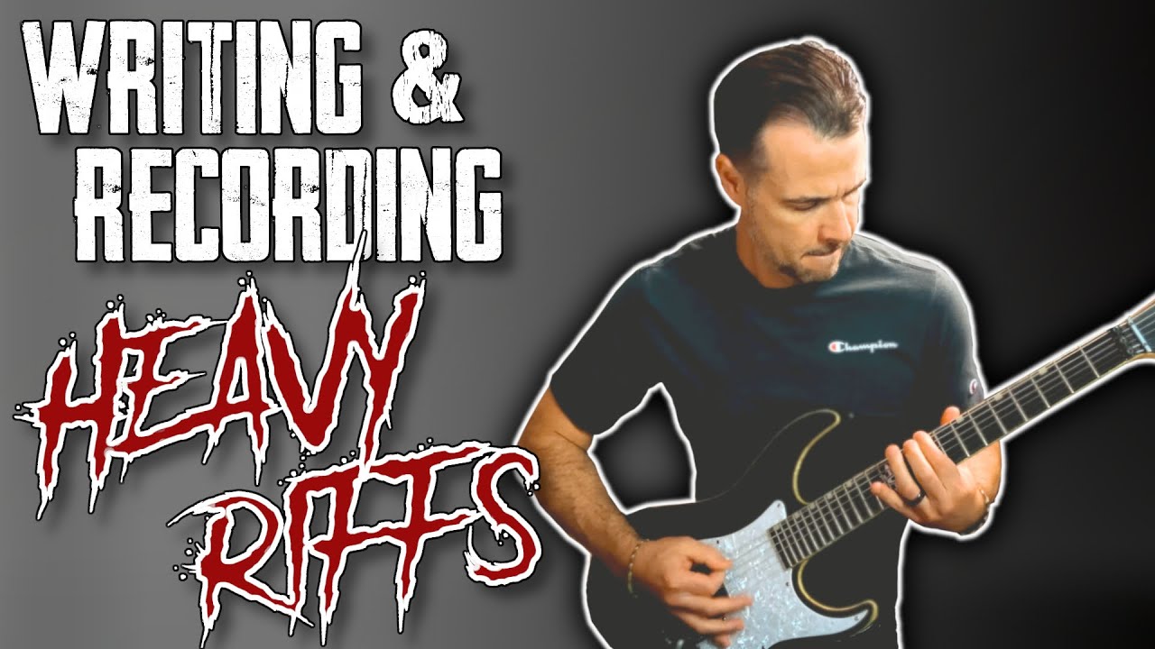 🎸Writing & Recording HEAVY RIFFS step by step