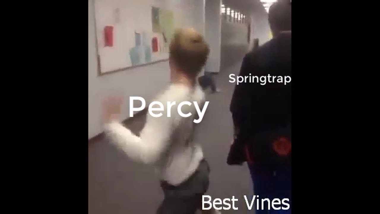 percy and springtrap as the purest vines