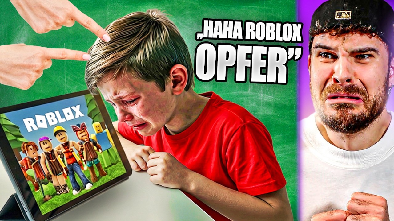 junge wird GEMOBT, weil er ROBLOX spielt