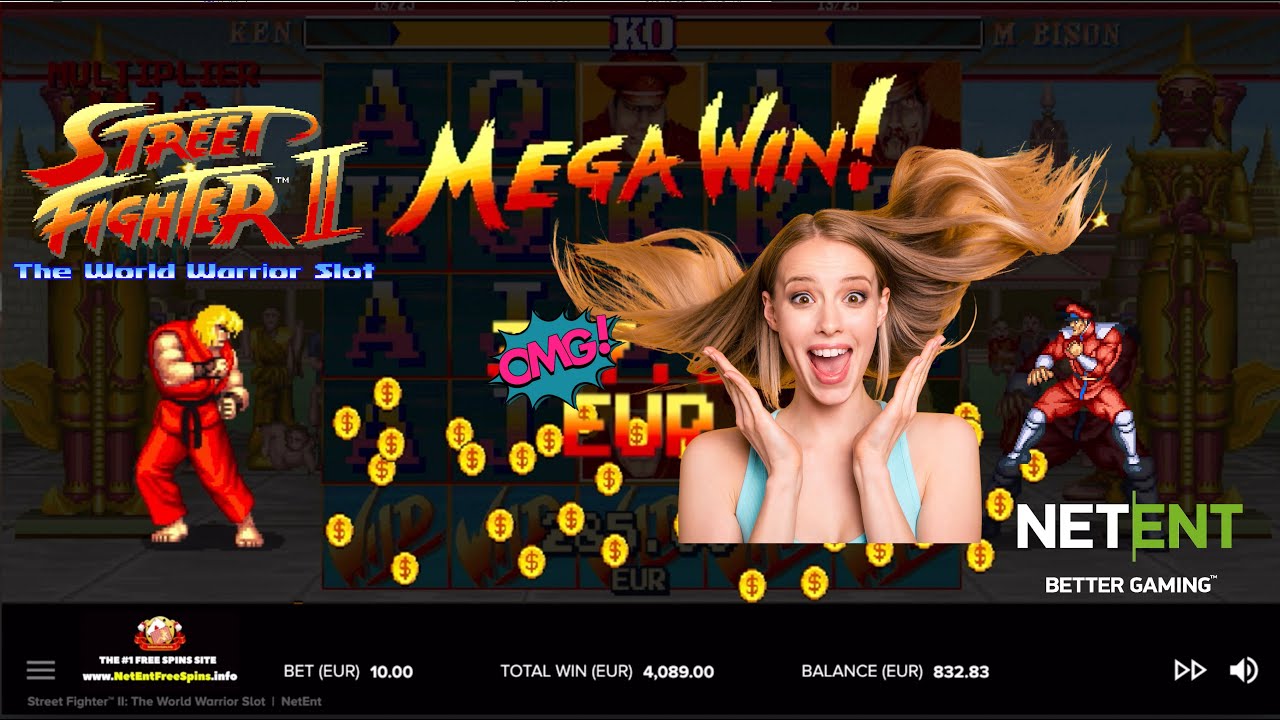 STREET FIGHTER 2 BIG WIN ⭐⭐⭐⭐⭐| &euro;6,400 💶Win incl. Ken Vs M.Bison Final Battle
