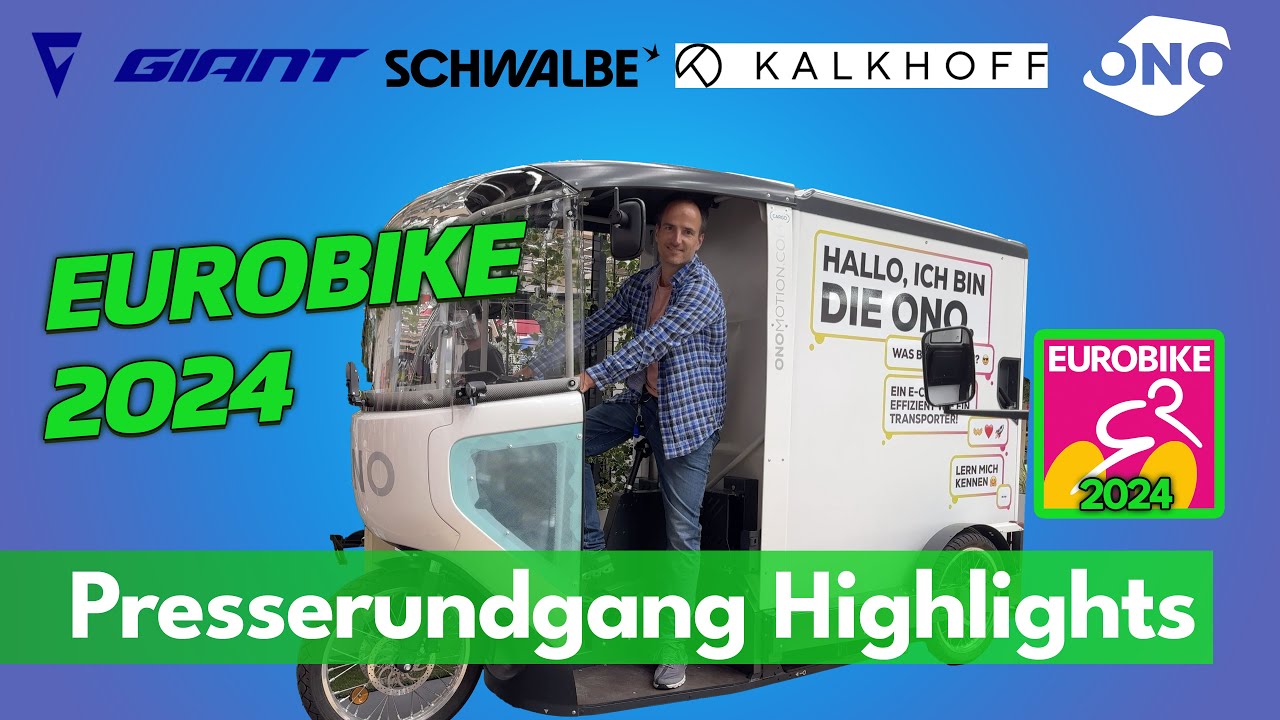 EUROBIKE 2024 Auftakt - Highlights vom Presserundgang