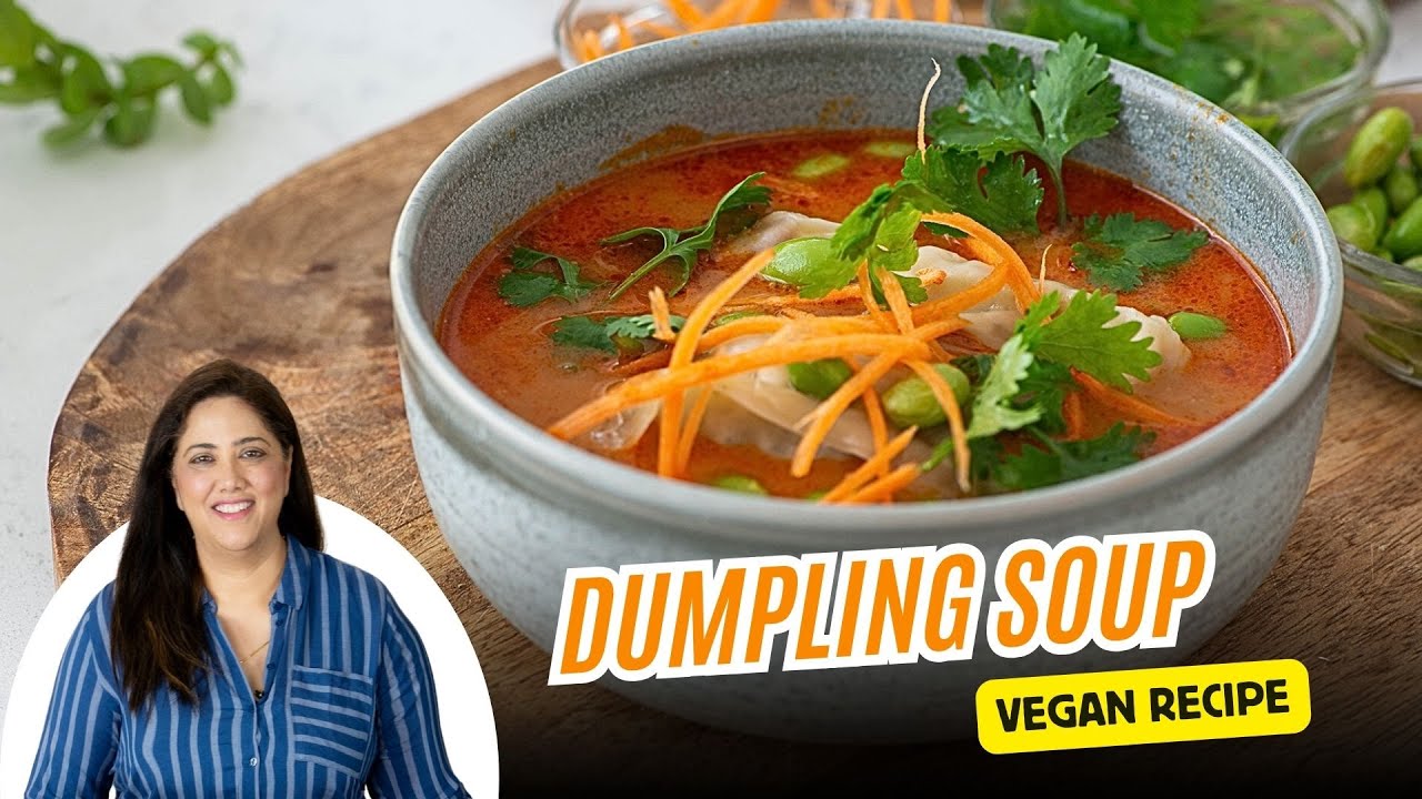 Dumpling soup Recipe | No Cream No Cornflour Soup | Winter Special Healthy Soup | Rekha Kakkar